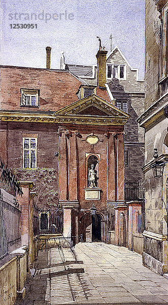 Christs Hospital  London  1881. Künstler: John Crowther