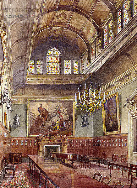 Armourers and Brasiers Hall  London  1888. Künstler: John Crowther