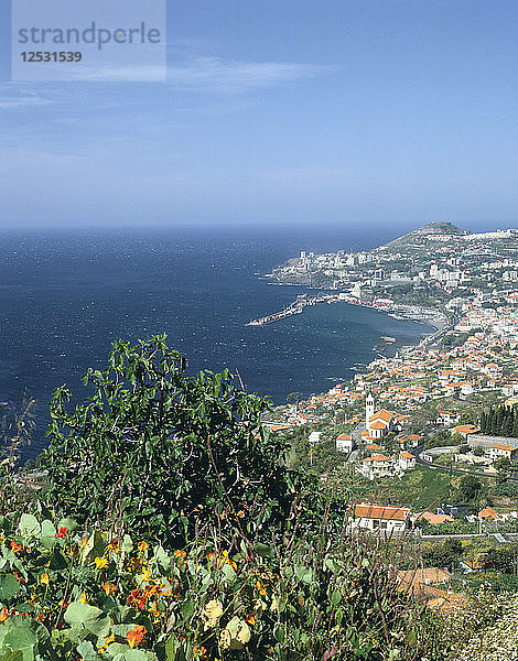 Panorama  Funchal  Madeira  Portugal