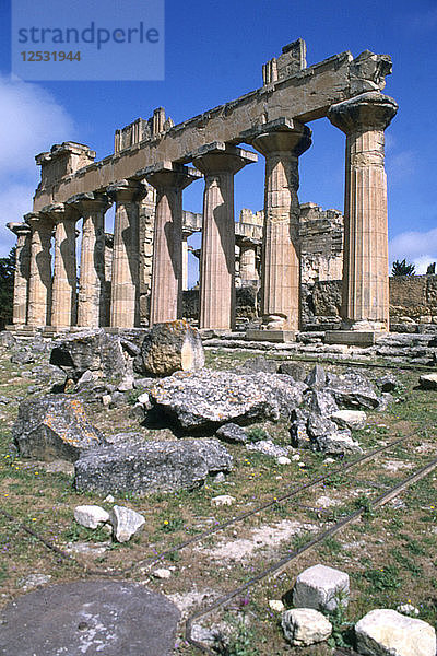 Tempel des Zeus  Kyrene  Libyen.