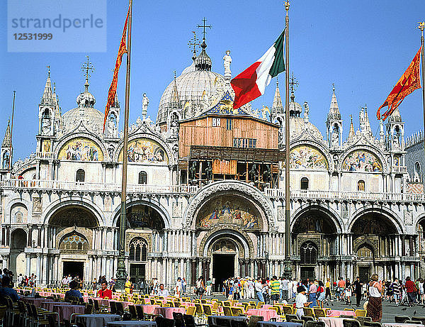 Markus-Basilika  Venedig  Italien.