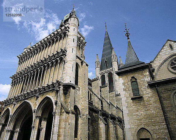 Kirche von Notre Dame  Dijon  Burgund  Frankreich