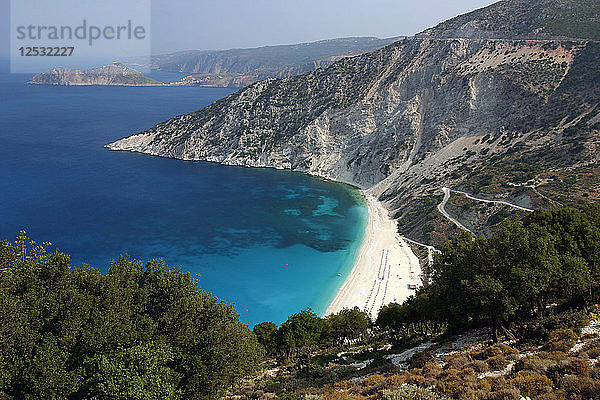Mirtos Strand  Kefalonia  Griechenland