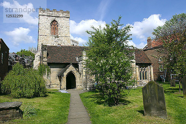 Heilige Dreifaltigkeitskirche  York  North Yorkshire