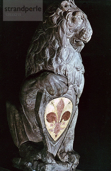 Wappentier Löwe  1420. Künstler: Donatello