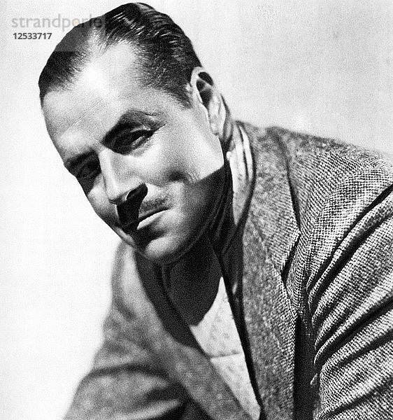 Jack Holt  amerikanischer Schauspieler  1934-1935. Künstler: Unbekannt