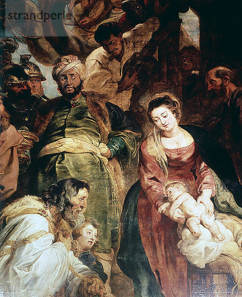 Anbetung der Könige (Detail)  1624. Künstler: Peter Paul Rubens