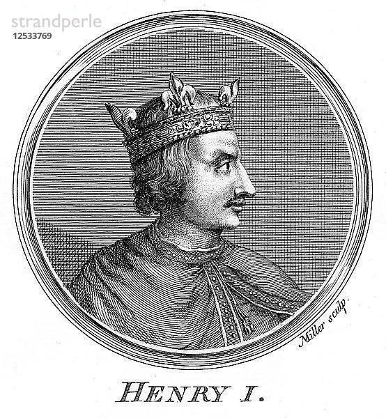Heinrich I.  König von England  Künstler: Müller