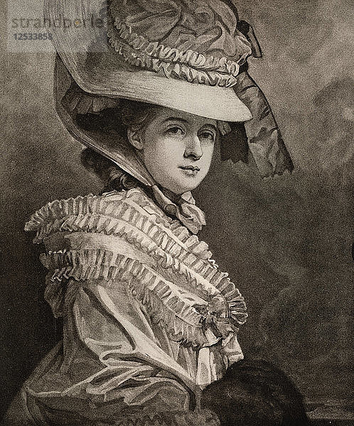 Miss Cumberland  spätes 18. Jahrhundert  (1912) Künstler: George Romney