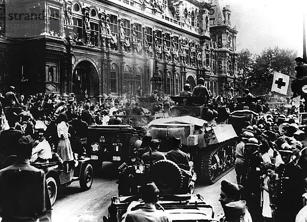 Befreiung von Paris  25. August 1944. Künstler: Unbekannt
