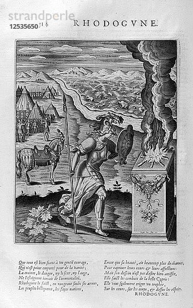 Rhodogune  1615. Künstler: Leonard Gaultier