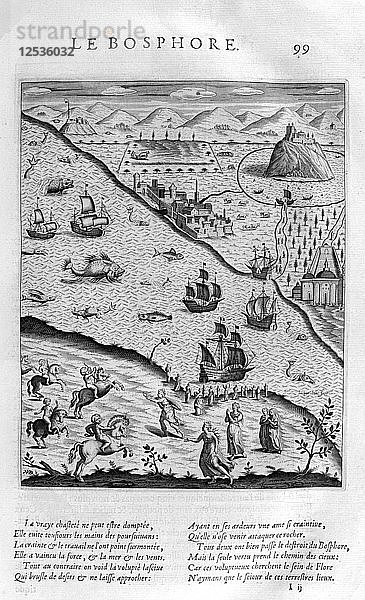 Der Bosporus oder Bosporus  1615. Künstler: Leonard Gaultier