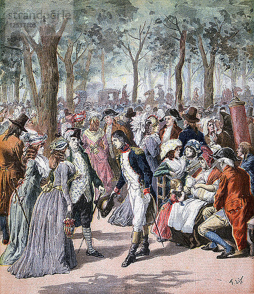 Die Mode im Jahr 1794  1894. Künstler: Frederic Lix