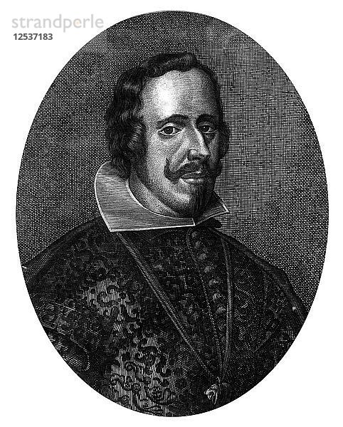Philipp IV.  König von Spanien. Künstler: Unbekannt