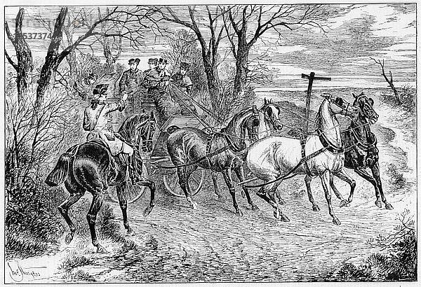 Ein Ritter der Straße  1881  Künstler: John Sturgess