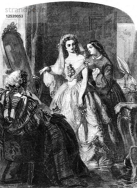 Die Braut  1856.Künstler: Abraham Solomon