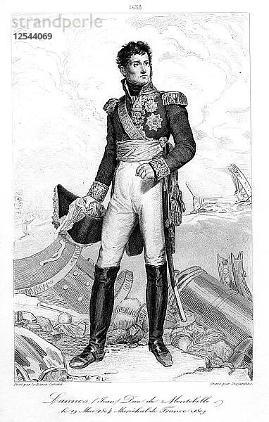 Jean Lannes (1769-1809)  Herzog von Montebello und Marschall von Frankreich  1839.Künstler: Desjardins