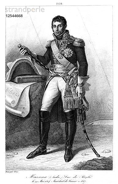 Andre Massena (1758-1817)  Marschall von Frankreich  1839.Künstler: Legris
