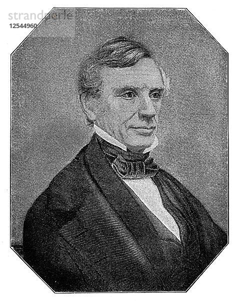Samuel Finley Breese Morse  amerikanischer Erfinder des 19. Jahrhunderts  (1900). Künstler: Unbekannt