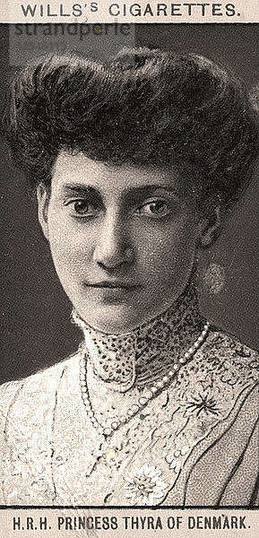 S.K.H. Prinzessin Thyra von Dänemark  1908.Künstler: WD & HO Wills