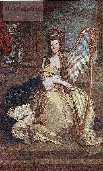 Die Gräfin von Eglinton  um 1720-1740Artist: Sir Joshua Reynolds