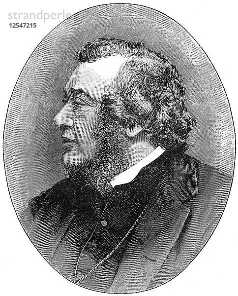 Norman Macleod  schottischer Theologe  Autor und Sozialreformer des 19. Jahrhunderts  (1900) Künstler: Elliott & Fry