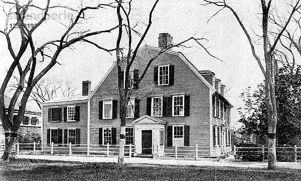 Das Haus von Oliver Wendell Holmes in Cambridge  Massachusetts  USA  1923.Künstler: Sammlung Rischgitz