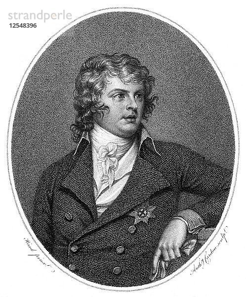 Prinz Augustus Friedrich  1801. Künstler: Anthony Cardon