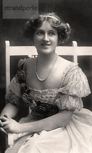 Nina Sevening  britische Schauspielerin  Anfang des 20. Jahrhunderts Künstlerin: Dover Street Studios