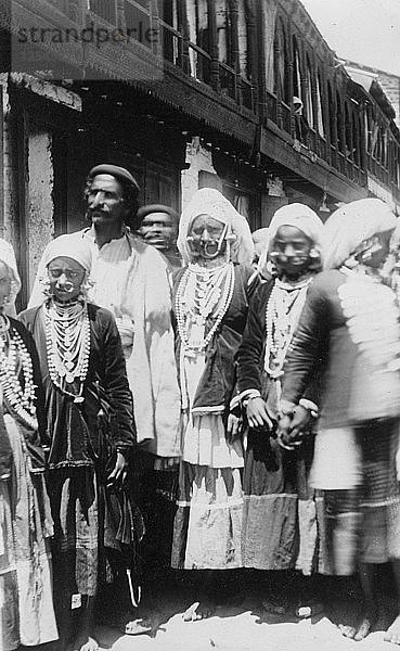 Muslimisches Bergvolk  Chakrata  Indien  1917. Künstler: Unbekannt