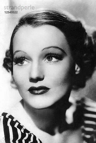 Constance Cummings (1910-2005)  in den USA geborene britische Schauspielerin  ca. 1930er bis 1940er Jahre. Künstlerin: Unbekannt