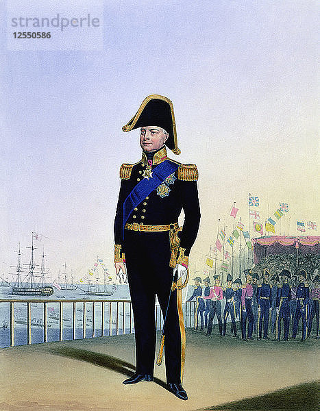 Wilhelm IV.  König des Vereinigten Königreichs  um 1830-1837. Künstler: L Mansion