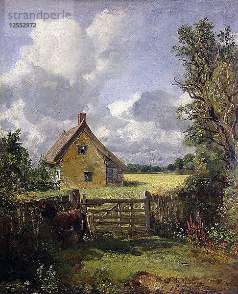 Häuschen im Kornfeld  1833. Künstler: John Constable