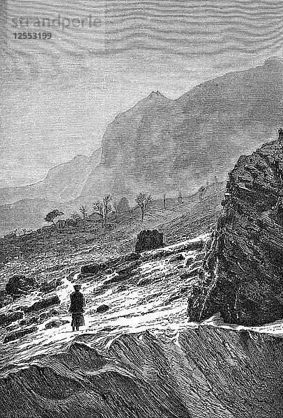 Das Hochland von Sechuen  um 1890. Künstler: Unbekannt
