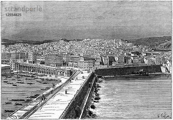 Algier  Algerien  um 1890.Künstler: Armand Kohl