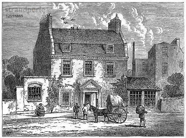 Das Farthing Pie House  London  1820 (1891). Künstler: Unbekannt
