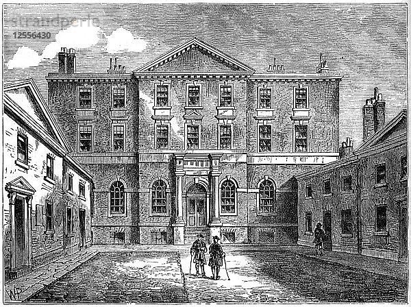 Das Albany  London  1805 (1891). Künstler: Unbekannt
