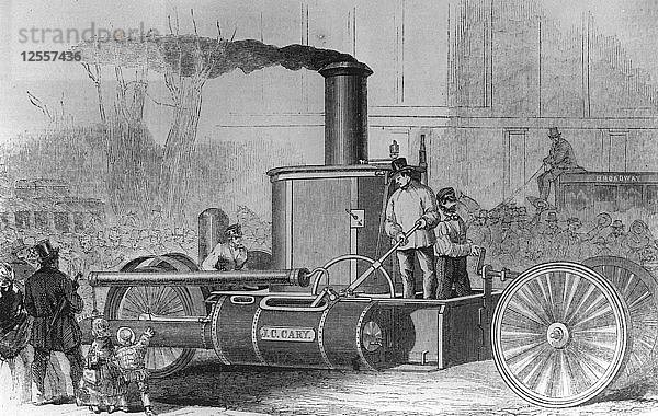 Dampfbetriebene Feuerspritze  New York City  USA  1858. Künstler: Unbekannt