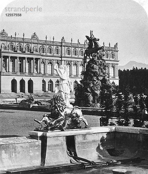Schloss Herrenchiemsee  Bayern  Deutschland  um 1900.Künstler: Wurthle & Söhne
