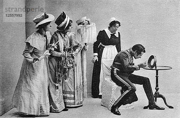 Szene aus der Quality Street  1902.Künstler: Atelier Bassano