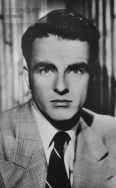 Montgomery Clift (1920-1966)  amerikanischer Schauspieler  ca. 1940er Jahre. Künstler: Unbekannt