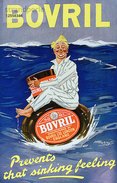Bovril-Werbung  1924. Künstler: Unbekannt