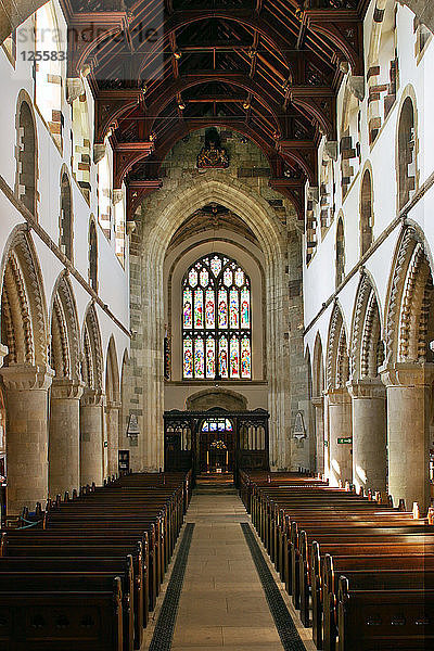Das Innere des Klosters von Wimborne  Dorset.