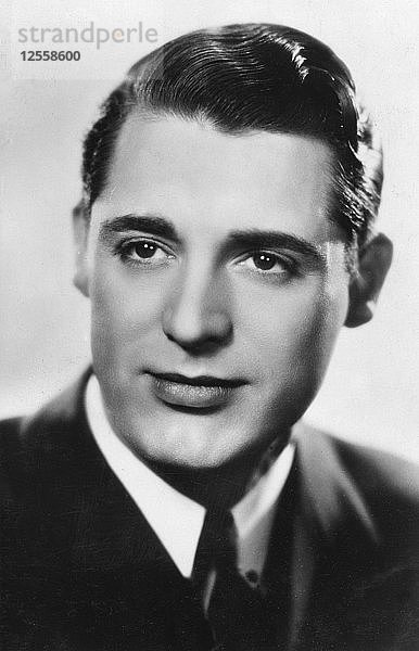 Cary Grant  in Großbritannien geborener amerikanischer Schauspieler  ca. 1931-1936. Künstler: Paramount Pictures