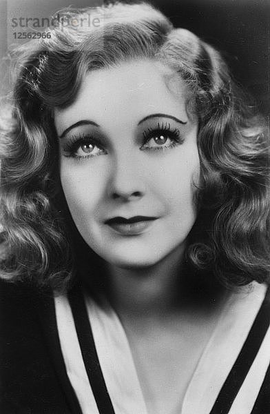 Helen Twelvetrees (1908-1958)  amerikanische Schauspielerin  20. Jahrhundert. Künstlerin: Unbekannt