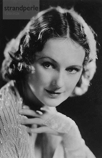 Dorothy Jordan (1906-1988)  amerikanische Schauspielerin  20. Jahrhundert. Künstlerin: Unbekannt