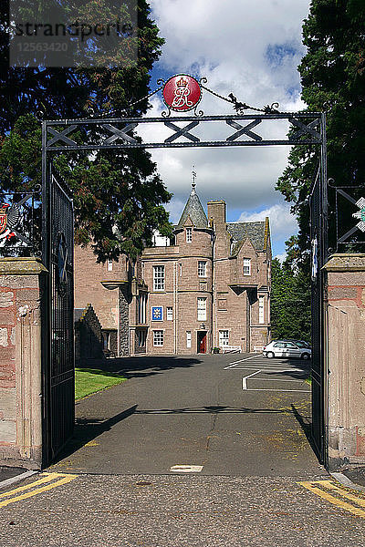 Hauptquartier des Royal Highland Regiment  Perth  Schottland.