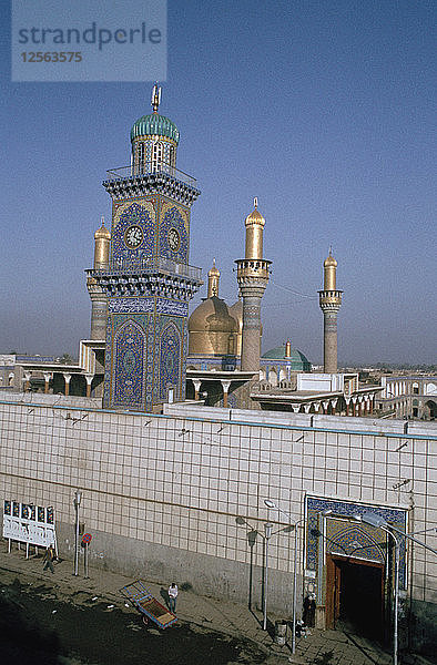 Schiitische Moschee von Al-Kadhimain  Bagdad  Irak  1977.