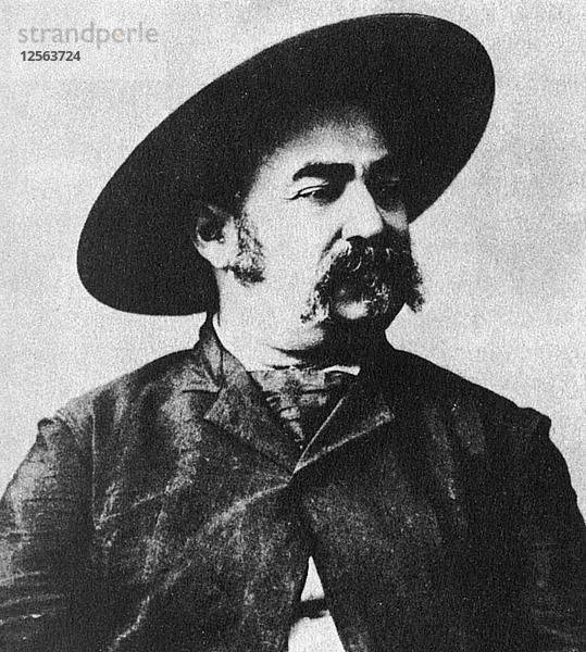 John X Beidler  Anführer der Montana Vigilantes  um 1860 (1954). Künstler: Unbekannt
