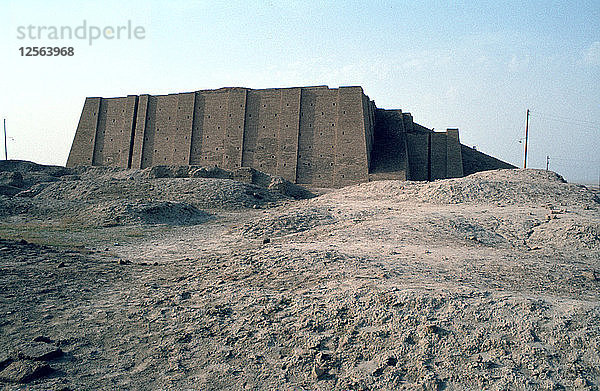 Große Zikkurat von Ur  Irak  1977.